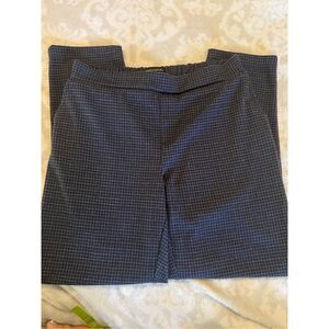 Banana republic blue plain skinny cropped pull on hayden pant size 2